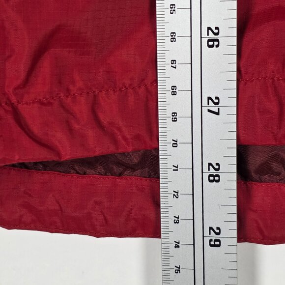 The North Face Resolve 2 Waterproof Mens Medium Long Sleeve Red Full Zip Jacket - Picture 8 of 9